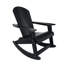 Chaise berçante d'extérieur en poly-87654869