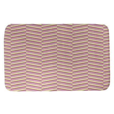 Tapis de bain à rayures rectangulaires anti-dérapant fractures