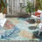 Stoneham Machine Woven Floral Indoor / Outdoor Area Rug-595948073