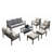 7-Piece Metal Patio Furniture Set-1689193366