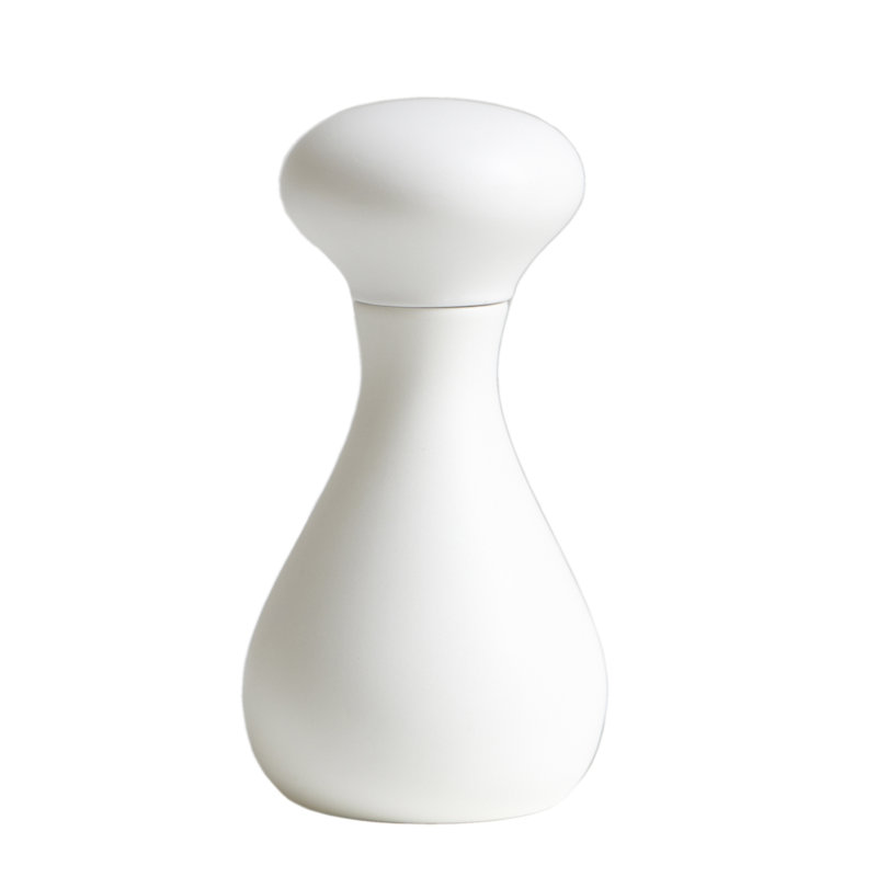 Brand Menahan No Power Source Required / Manual Salt & Pepper Shaker, White, Small (16 cm H x 8 cm W x 8 cm D)