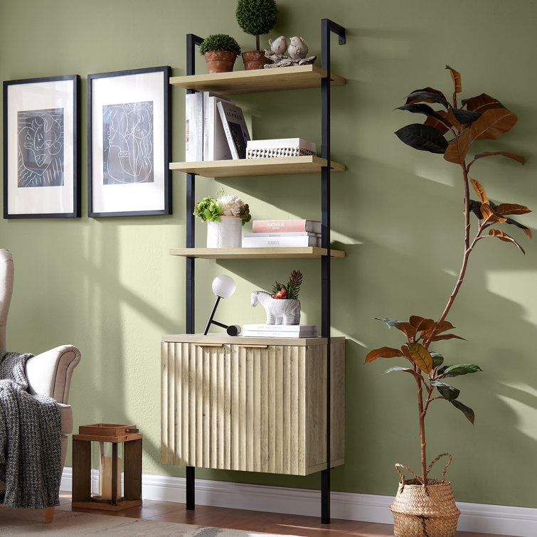 Nicolee Ladder Storage Bookcase