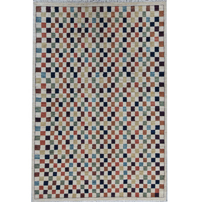 Pak Gabbeh Wool Geometric Indoor Rug
