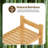 4-tier  Over The Toilet Storage Organizer Rack Freestanding Shelf  Bamboo-1302154905