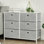 Commode double à 6 tiroirs l 31,5 po Whitestone