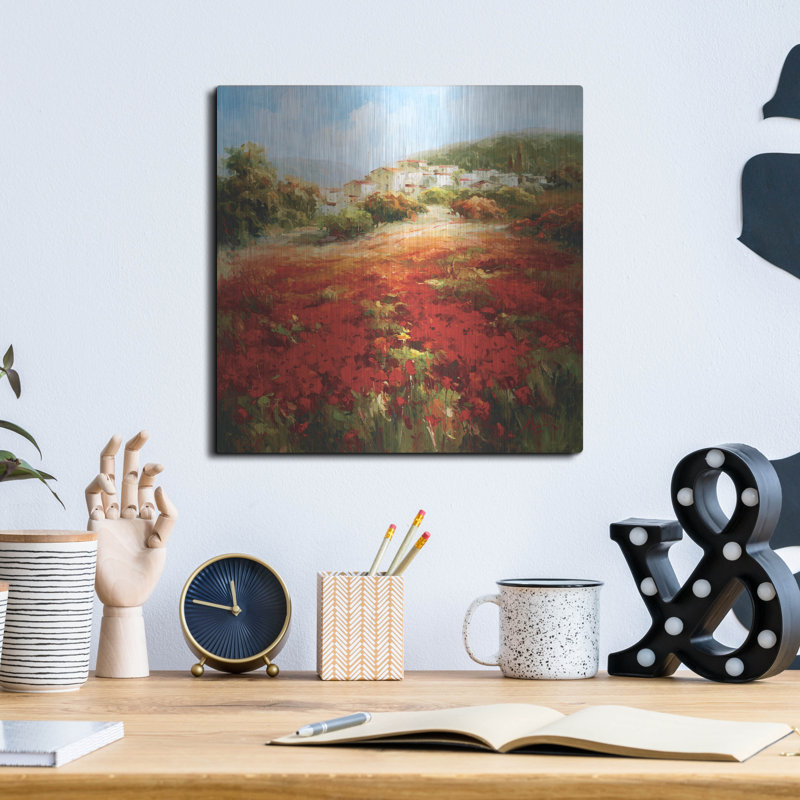 «Poppyhill Village» par Marino, H 12 po x l 12 po