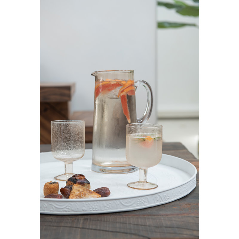 Aaira Decorative Tray, White