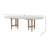 Triad Double Pedestal Dining Table With Leaf