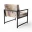Chaise d'appoint rose et prune cerisier en fleurs-1617893079