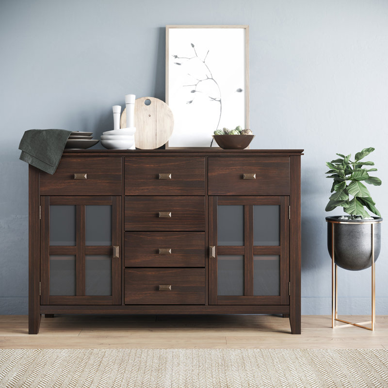 Buffet Artisan, Marron foncé