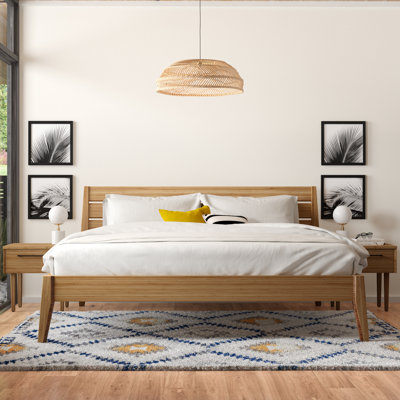 Briona Solid Wood Piece Bedroom Set