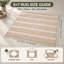 Tapis rayé, lavable et antidérapant pour l'entrée, la cuisine ou la chambre-3741433-3741435