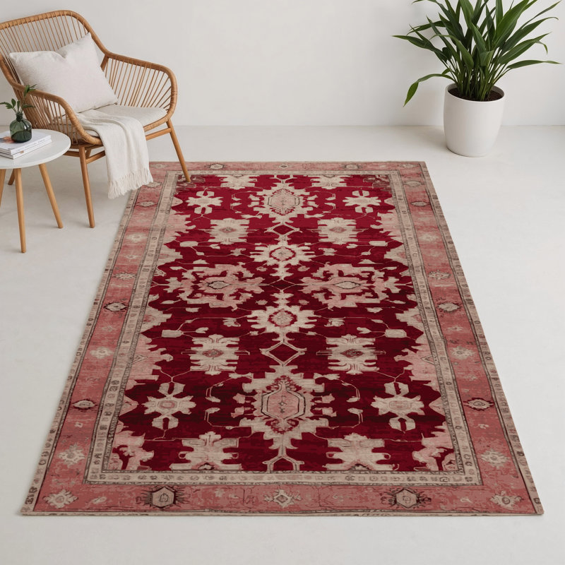 Tapis d'intérieur et d'extérieur surteint beige, Rectangle 5 pi x 7 pi