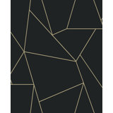 Nazca Geometric Metallic Wallpaper Roll