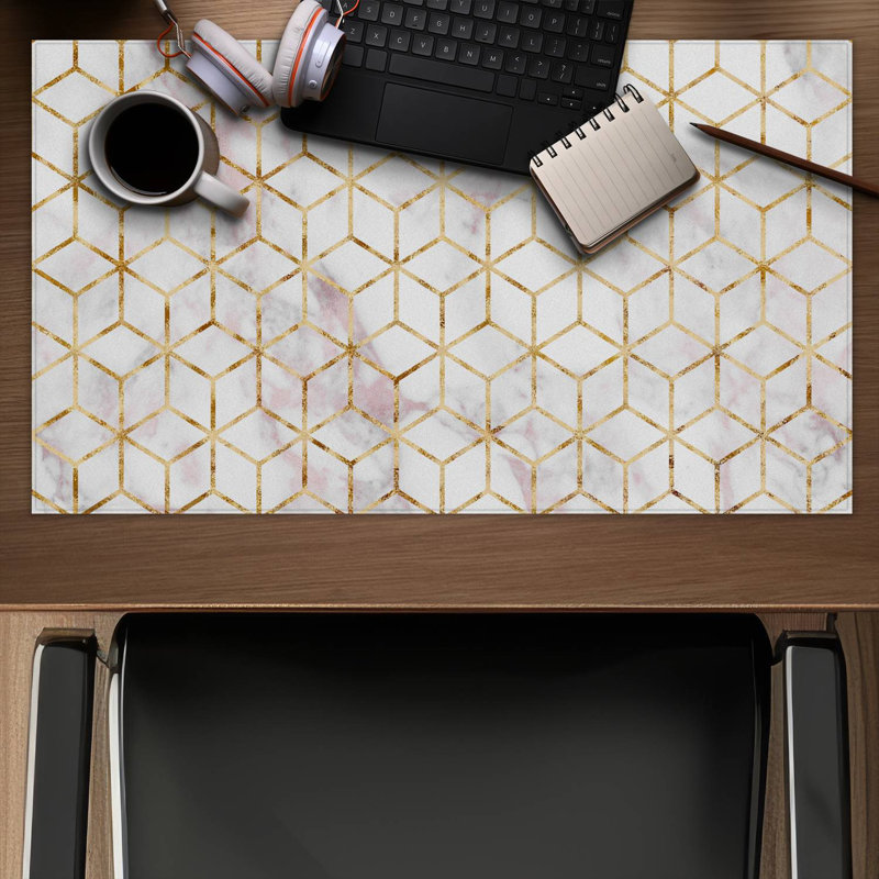 Symmetry - 14.00"x24.25" Desk mat