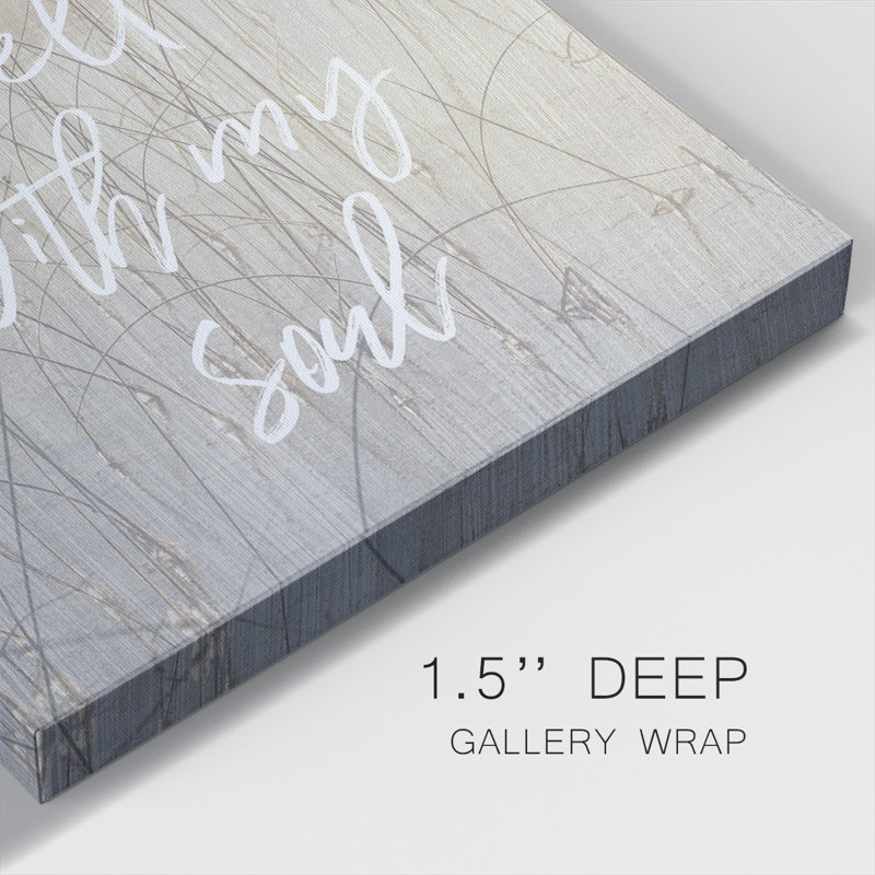 It Is Well-Gallery Wrapped Canvas, H 40 po x l 40 po