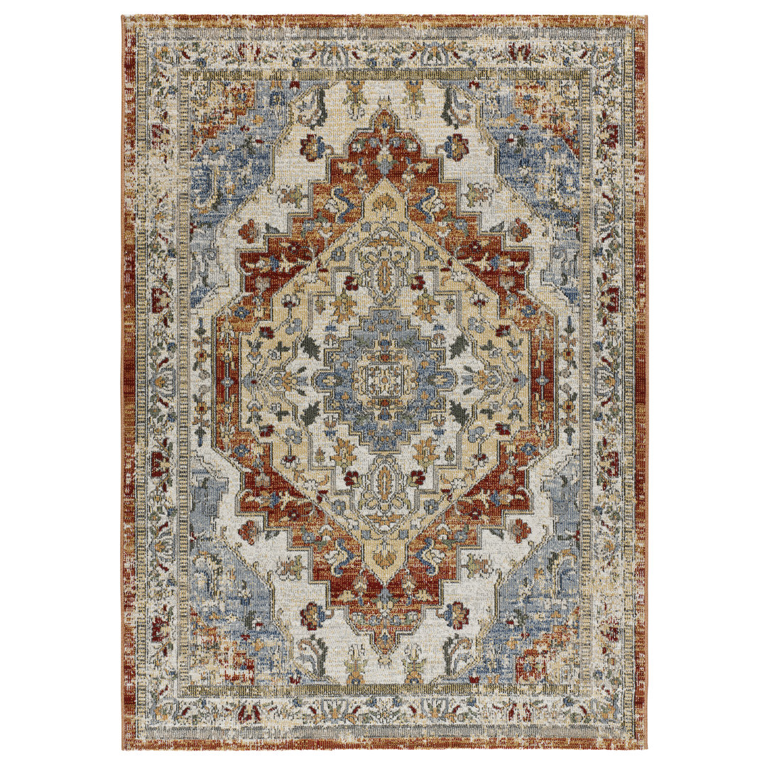 Craiginorne Moroccan Indoor / Outdoor Area Rug