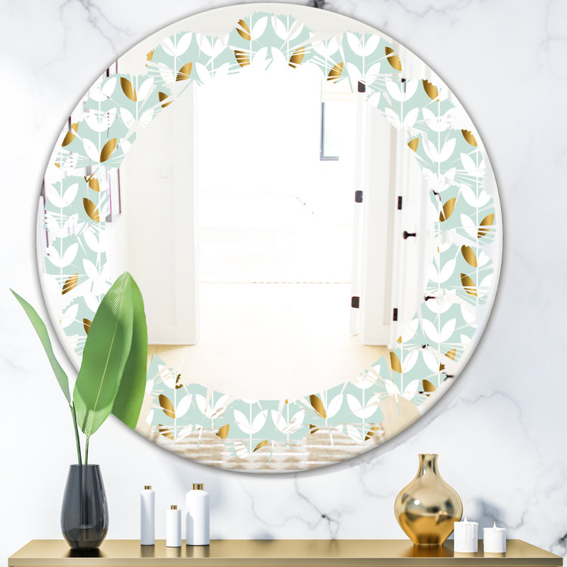 Miroir mural Leaves Foliage X Cottage Americana, H 23,6 po x l 23,6 po
