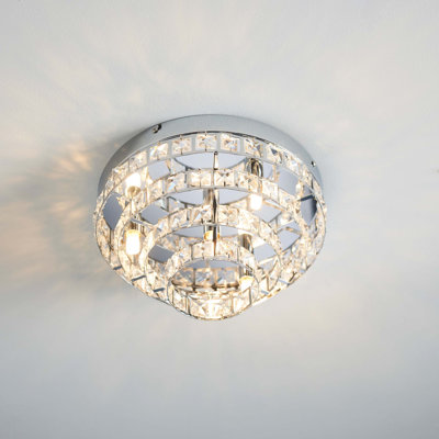 Octavia Glass Flush Mount