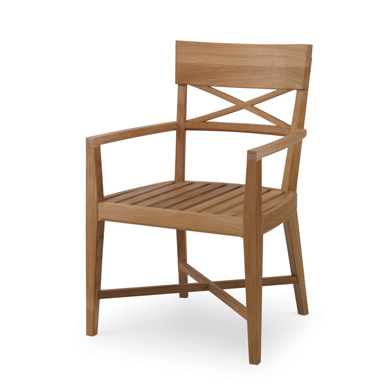West Bay Outdoor Teak Dining Armchair