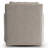Plush Upholstered Swivel Armchair