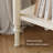 French cream-style console table.