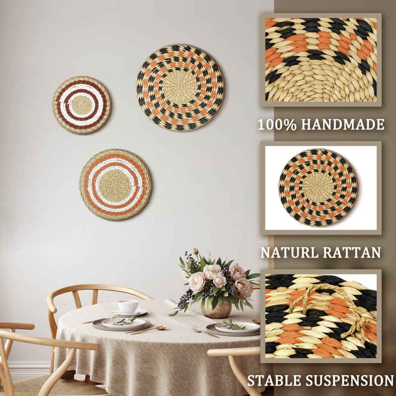 Ensemble de 6 décorations murales