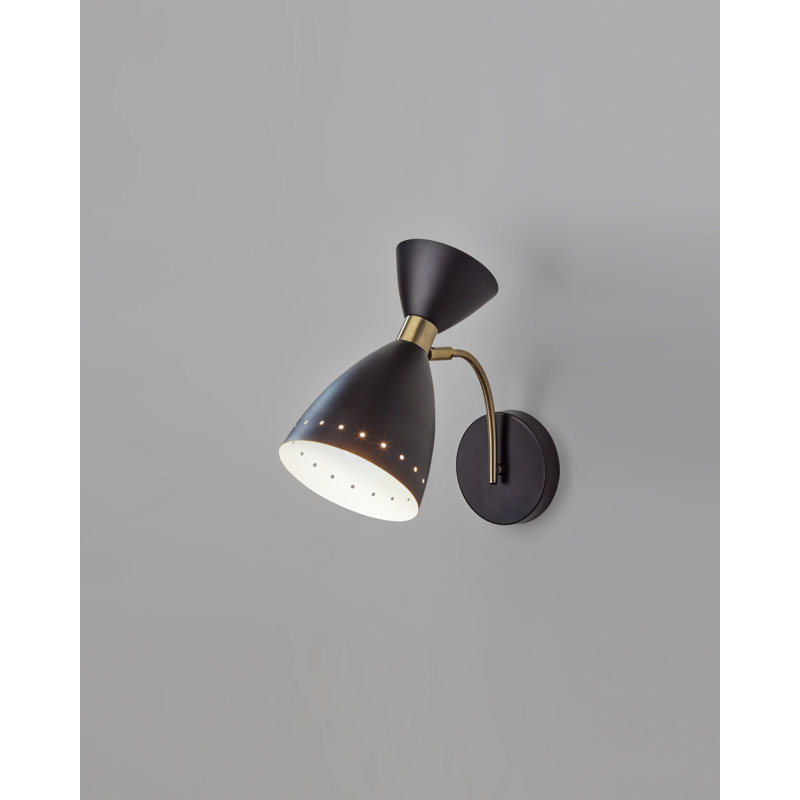 Armed Sconce, Black