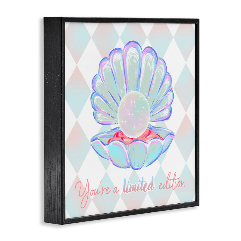 Giclée sur perle en édition limitée par Ziwei Li, Giclée encadrée noir minuit, H 17 po x l 17 po