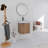 19'' Single Bathroom Vanity with Ceramic Top