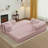 78" Compression Corduroy Sleeper Sofa, Convertible Upholstered Couch with 2 Pillows, No Assembly Required-118101134-124439129