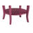 Aberta Purple Color  Accent Table  With 1 Layer Of Storage-1291856719