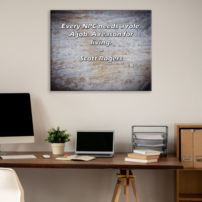 Astoria Grand Gallery Wrapped Canvas By Ryan Serhant: "Don’t prioritize your schedule, schedule your