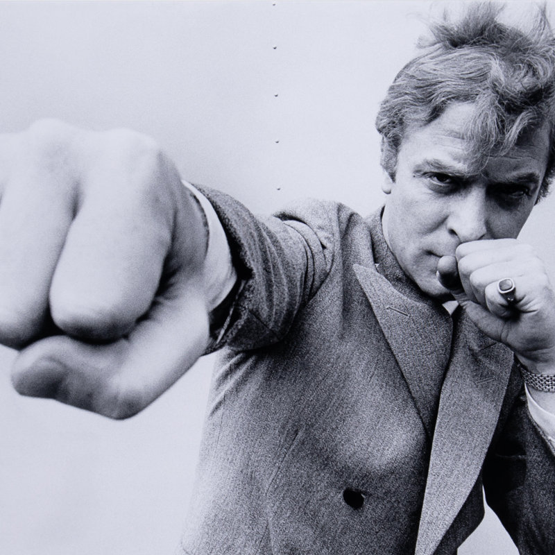 Michael Caine Punch Print by Getty Images, 30" H x 40" W x 0.8" D