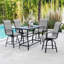 Table de bar rectangulaire E-Coating