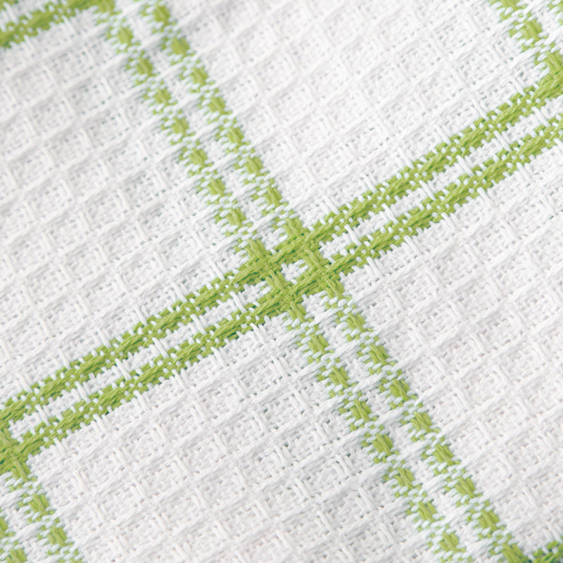 T-fal Flat Waffle Kitchen Dishcloth Set, Green