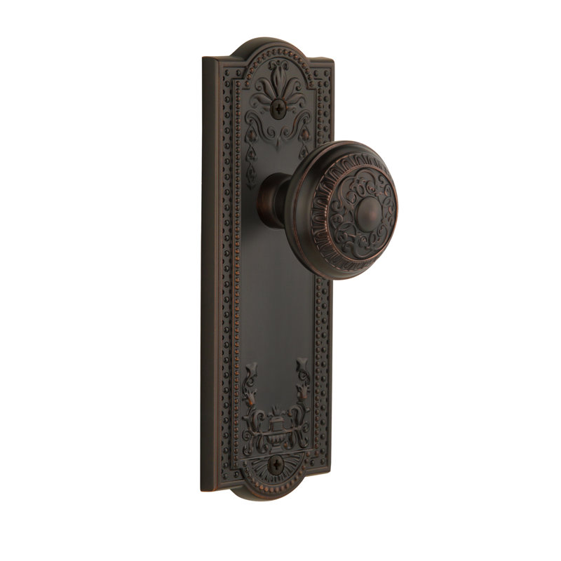 Grand mannequin en plaque Parthénon avec bouton de porte Windsor, Bronze intemporel