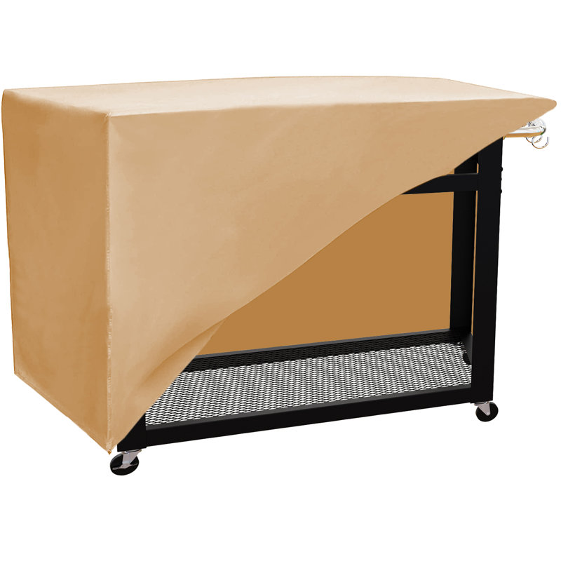 Nuuk 30" Double-Shelf Stainless Steel Outdoor Dining Cart with Wheels