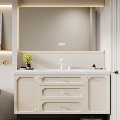 Armoire de salle de bain simple de style nordique