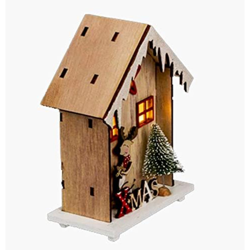 LED Wooden House