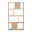 Shaneal 180.6cm H x 98.2cm W Standard Bookcase-82010734