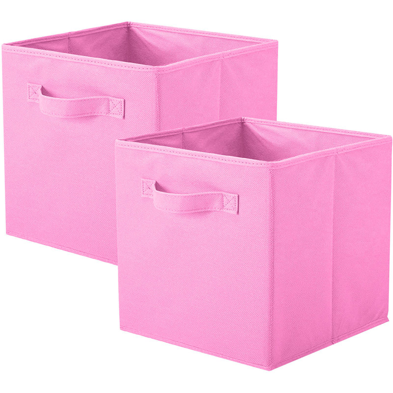 Paniers de rangement pliables, Gris