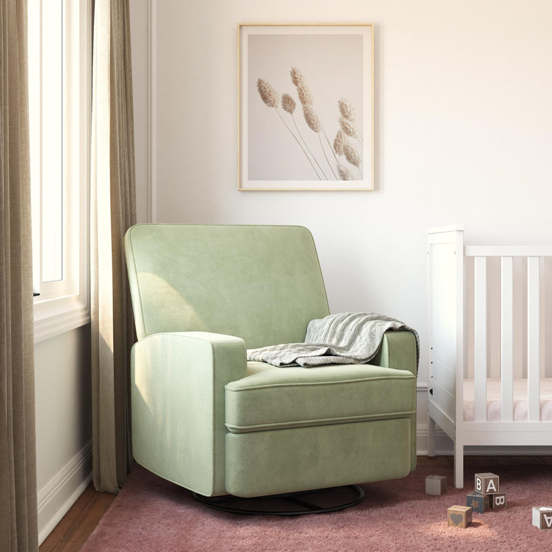Fauteuil inclinable et pivotant, Vert