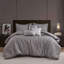 Ensemble d'édredon pour grand lit 7 pièces gris-128367437
