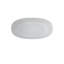 Baignoire profonde à surface solide blanc mat - style autoportant pour salles de bain luxueuses
