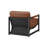 Paynesville 26.75'' W Leather Accent Lounge Chair-80786262