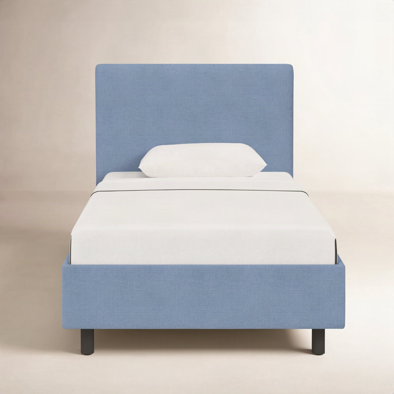 Sawyer Platform Bed, Classic Denim Linen, Full