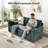 65 In Full Sleeper Sofa Bed, Convertible Pull Out Couch With Small Table-1674305359