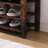 Vintage Height-Adjustable Bench, Rubberwood, Comfortable High Sponge Seat, Three Layers Of -Proof Storage, Concealed Storage Under 12" Width, 33.7Kgs Product Weight, 400Lbs Weight Limit Long-1398521690