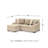 Iwan 2-Piece Sectional With Chaise